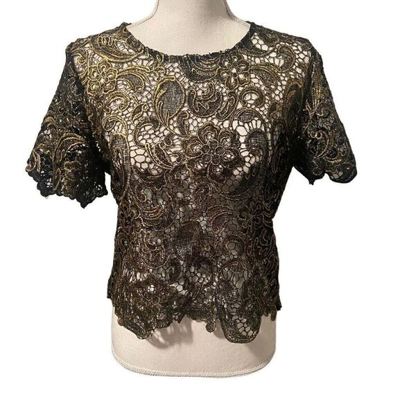 A’ GACI Laced Blouse - Picture 1 of 5